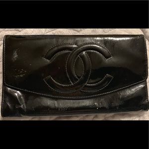 Authentic Chanel Patent Leather Purse/Wallet